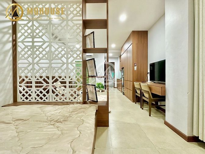 Hình ảnh Cho Thuê Căn Hộ Dịch Vụ Cao Cấp Đường Lê Văn Sỹ 40m2 Full Nội Thất