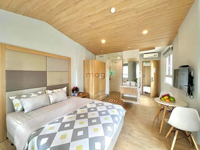 Hình ảnh STUDIO mặt kính 2 bancon chill gần chợ Xóm Chiếu - dh Luật QUẬN 4