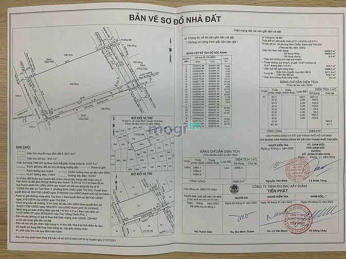 Hình ảnh BDS HVL Siêu Cò! Phí 2% Lô 3000 m² Bình Chiểu 3MT chốt sâu 55 tỉ 15/05