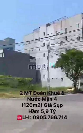Hình ảnh Sụp hầm lô 2 mặt tiền Đoàn Khuê và Nước Mặn 4