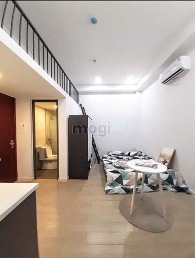 Hình ảnh Studio có gác, ban công full nội thất