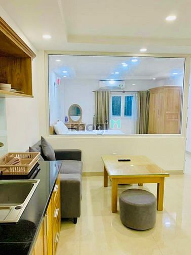 Hình ảnh Studio+ 1pn cửa sổ lớn full nội thất ở Hoà Hưng , CMT8 siêu rộng .