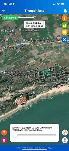 Hình ảnh Đất Mặt Tiền view bám biển 210m Tân Thắng giá 48 tỷ