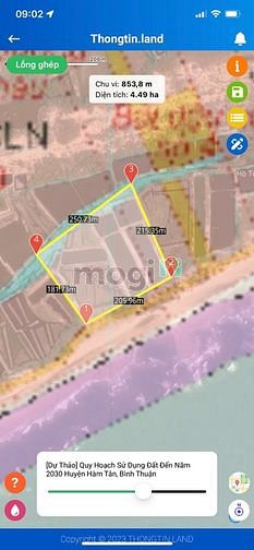 Hình ảnh Đất Mặt Tiền view bám biển 210m Tân Thắng giá 48 tỷ