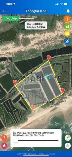 Hình ảnh Đất Mặt Tiền view bám biển 210m Tân Thắng giá 48 tỷ