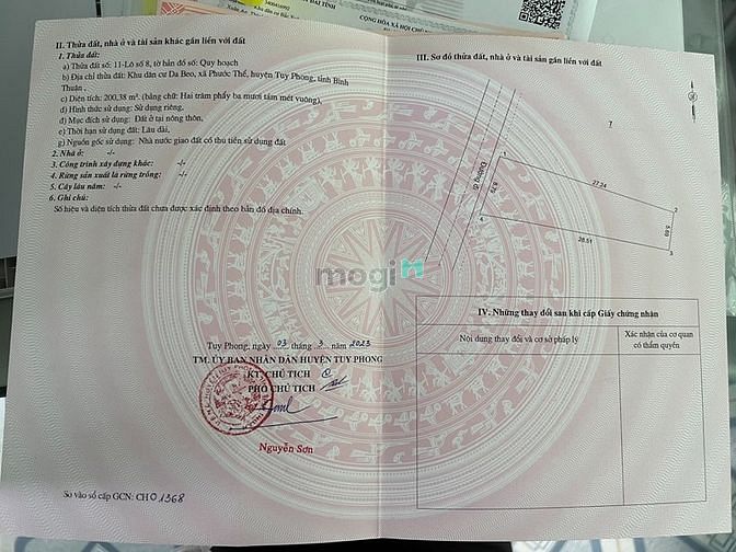Hình ảnh Ngộp Thở Oxy cần bán lô đất trả nợ 200 m2