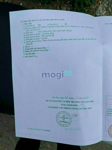Hình ảnh Bán nền hẻm 218 nguyễn thông giá 1 tỷ 620