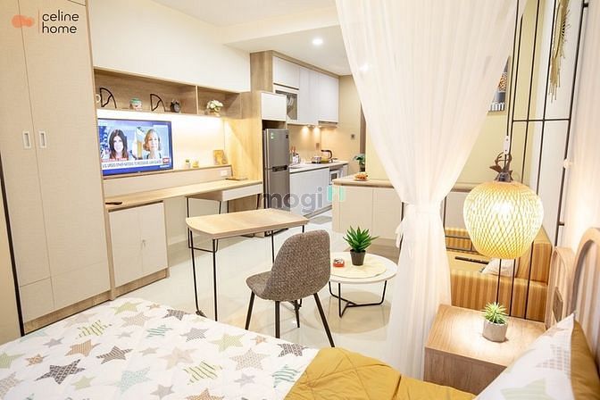Hình ảnh Cho thuê ngắn ngày airbnb studio Saigon Royal Q4 giá 800k/ngày