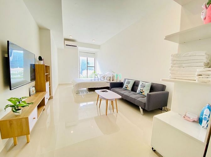 Hình ảnh Cho thuê Studio The Tresor Quận 4 full nội thất giá 14 triệu/tháng