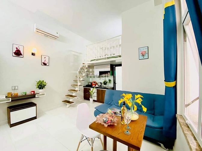 Hình ảnh Mb6623 nạp rút nhanh chóng Duplex cửa sổ lớn - Full Nội thất mới - 28m2 - P. Tân Quy, Q7