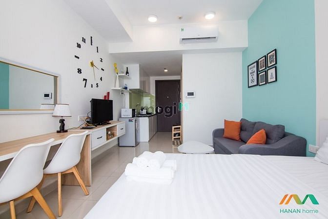 Hình ảnh Cho thuê Studio Rivergate Quận 4 full nội thất giá 11.5 triệu/tháng