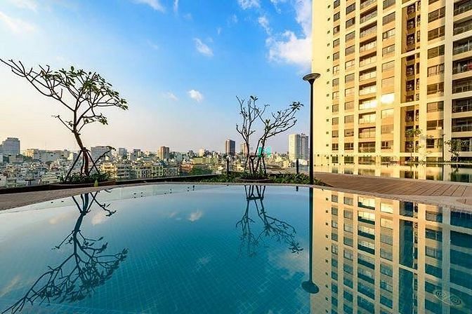 Hình ảnh Cho thuê 2pn 2wc 92m2 Gold View Q4 full nội thất đẹp giá 17.5 tr/tháng