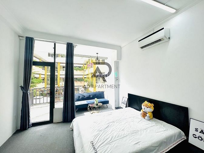 Hình ảnh Căn Hộ Studio Ban Công Rộng 40m2- Full NT - Nguyễn Phi Khanh Quận 1