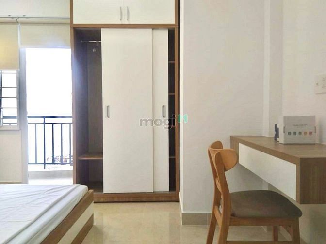 Hình ảnh Studio ban công, sân sau rộng, gần chợ xóm chiếu