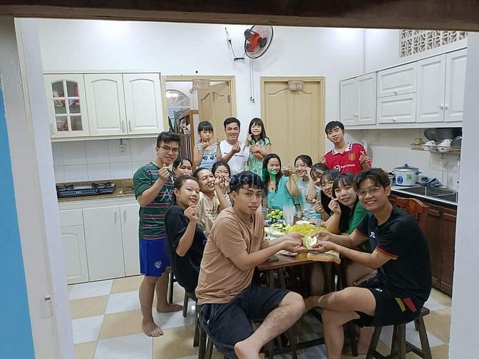 Hình ảnh Ký túc xá full nt phòng 4 người _ gần đường Lê Văn Việt giá 1tr4