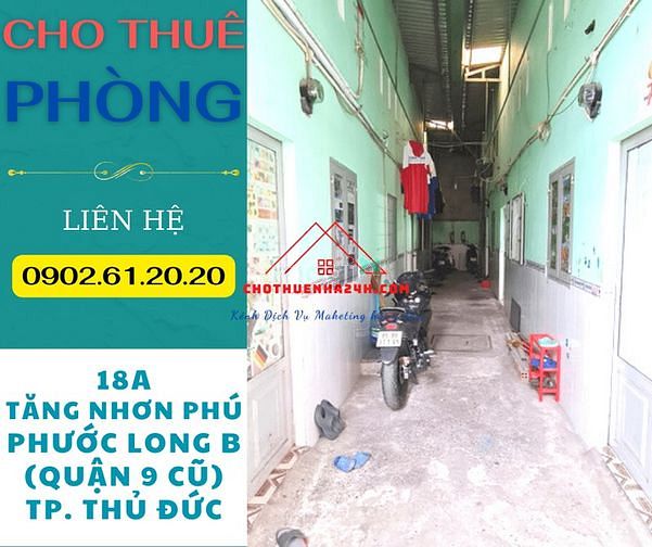 Hình ảnh Thuê phòng trọ mới xây 20m2 TP. Thủ Đức