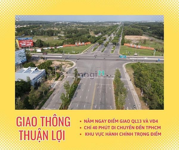 Hình ảnh Thanh toán 980 triệu sở hữu ngay 145m2 thổ cư Đ. Vành đai 4 TP Bến Cát