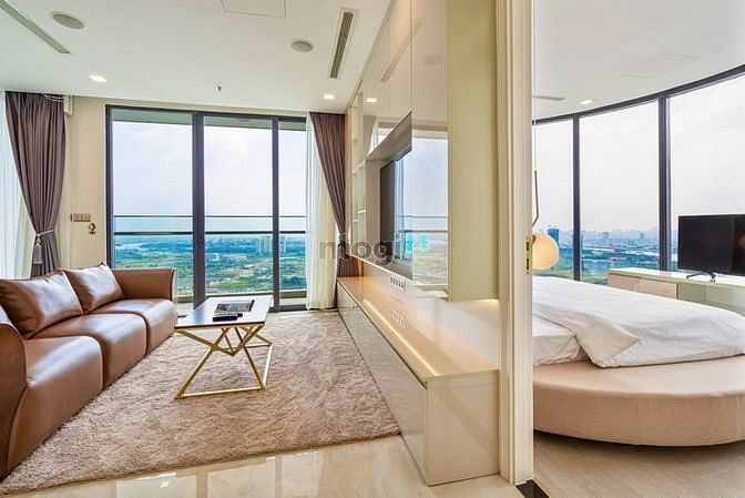 Hình ảnh C H Vinhomes Ba Son 3PN vòng cung   view Bitexco 2800$