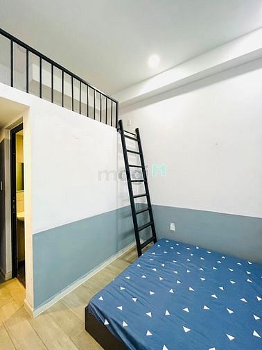 Hình ảnh Gác bancon siêu rộng full nội thất - Gần Lotte quận 7