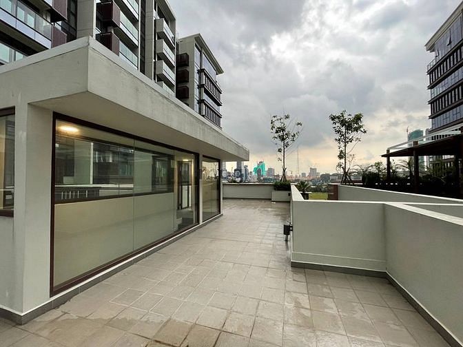 Hình ảnh 𝐌𝐄𝐓𝐑𝐎𝐏𝐋𝐄 layout 2PN - 1WC - 95m2 cùng sân thượng 85m2