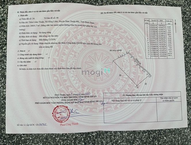 Hình ảnh Đất Hàm Thuận Bắc, gần lối ra vào cao tốc chỉ 190k/m2 – SHR- ck 10%