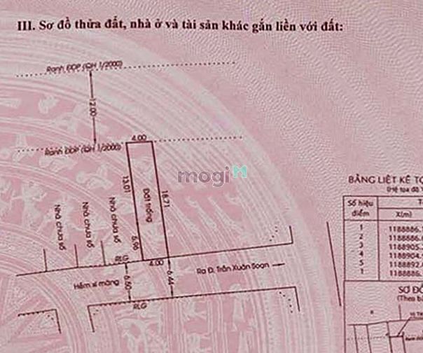 Hình ảnh Bán đất hiếm khu Kiều Đàm. 76m2. 4mx19m. Vuông vắn.Đường trước rộng 7m