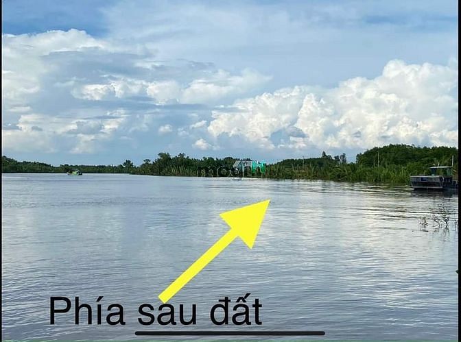 Hình ảnh Bán lô đất có Thổ cư ở Xã An Thới Đông. Phía sau đất là view sông