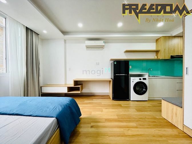 Hình ảnh Căn Hộ Studio Cửa Sổ Lớn 35m2 , Máy Giặt Riêng , Full Nội Thất , TT Q1