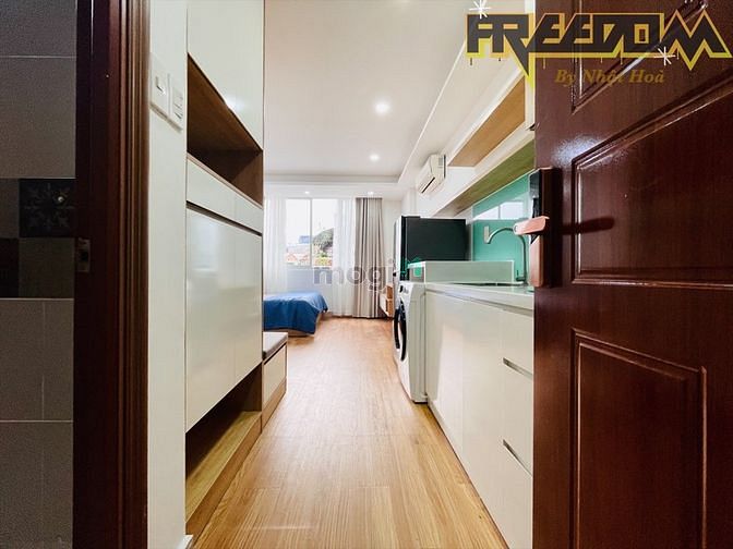 Hình ảnh Căn Hộ Studio Cửa Sổ Lớn 35m2 , Máy Giặt Riêng , Full Nội Thất , TT Q1