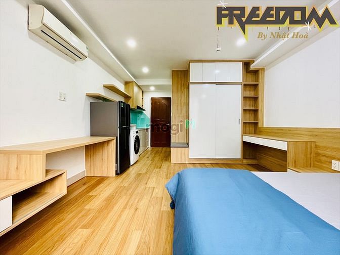 Hình ảnh Căn Hộ Studio Cửa Sổ Lớn 35m2 , Máy Giặt Riêng , Full Nội Thất , TT Q1