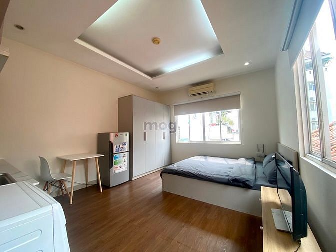 Hình ảnh Căn Hộ Studio Cửa Sổ Lớn 40m2 , Máy Giặt Riêng , Võ Thị Sáu Quận 3