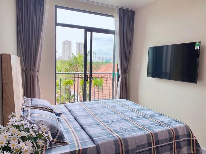 Hình ảnh Cho Thuê Căn Hộ Studio Ban Công Phong Cách Bắc Âu Gần Thảo Điền Pearl