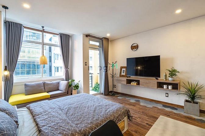 Hình ảnh 🔆 Căn Hộ Studio Ban Công 40m2 Classic ,Máy Giặt Riêng , Trung Tâm Q.1