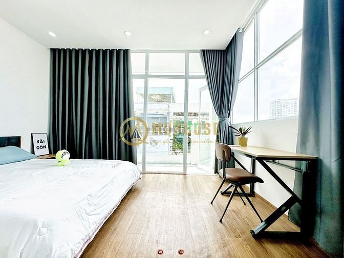 Hình ảnh Căn Hộ 1PN Full Nội Thất Có Bancol View Thoáng Mát