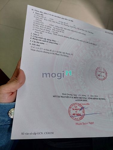 Hình ảnh tôi cần bán đất bình dương gấp 1ty620