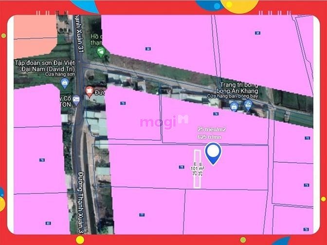 Hình ảnh Q12. 25 triệu/m2, 100m2 đất chính chủ, gần UBND P-Thạnh Xuân.