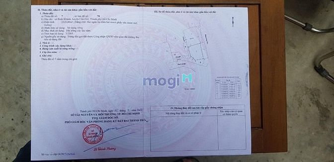 Hình ảnh bán lô đất ở Bình Khánh, Cần Giờ. Diện tích 5000m2 đất CLN, view sông.