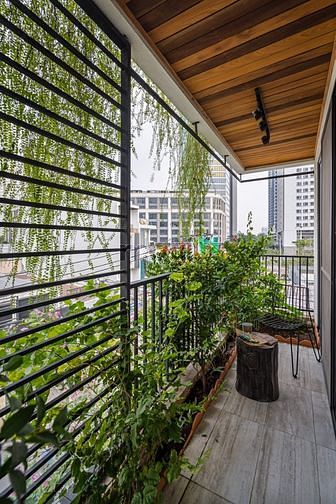Hình ảnh Căn Hộ Studio Balcony Cao Cấp decor Gỗ Hiện Đại ngay Landmark81
