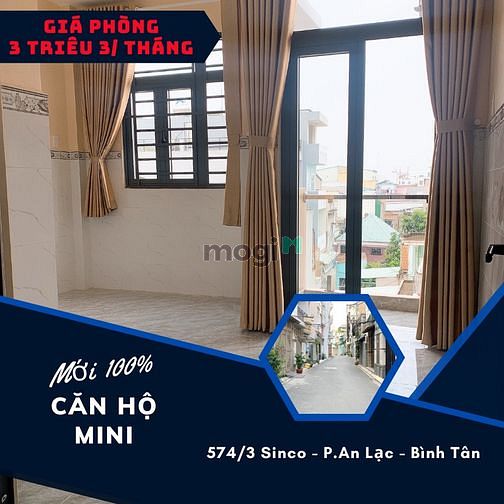 Hình ảnh Phòng mới xây cho thuê khu tên lửa, 35m2, có thang máy, mới 100%