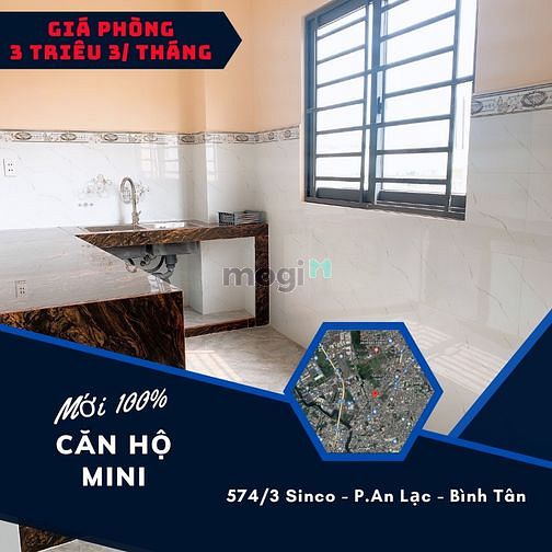 Hình ảnh Phòng mới xây cho thuê khu tên lửa, 35m2, có thang máy, mới 100%