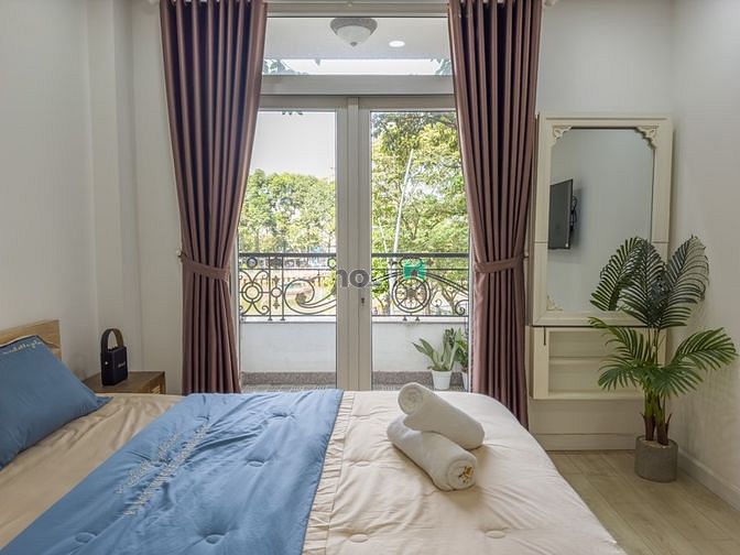 Hình ảnh Căn Hộ 1 Phòng Ngủ Ban Công , View Bờ Kè , Hoàng Sa Quận 1