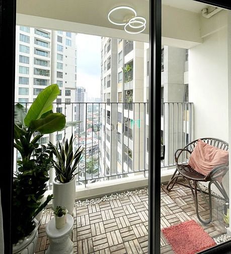 Hình ảnh Cho thuê chung cư Hoa Sen 90m2 3PN lầu cao view đẹp 13 triệu/tháng