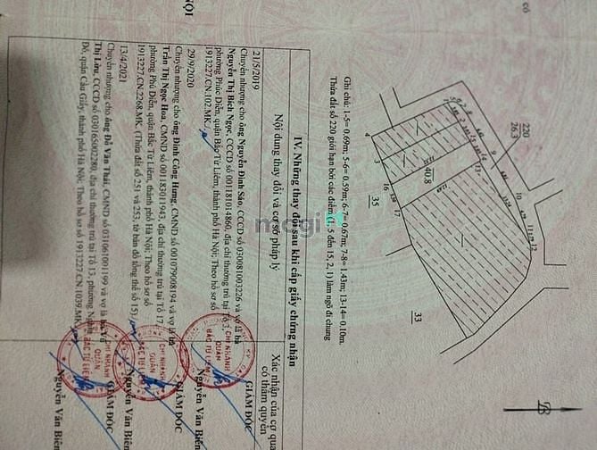 Hình ảnh BÁN ĐẤT Văn Trì - Minh Khai, 41m2, GẦN PHỐ, ĐƯỜNG TRƯỚC NHÀ RỘNG.