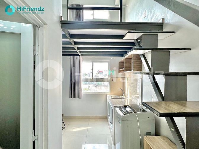 Hình ảnh DUPLEX STUDIO đầy đủ nội thất, máy giặt riêng, gần KCX Tân Thuận, Pet