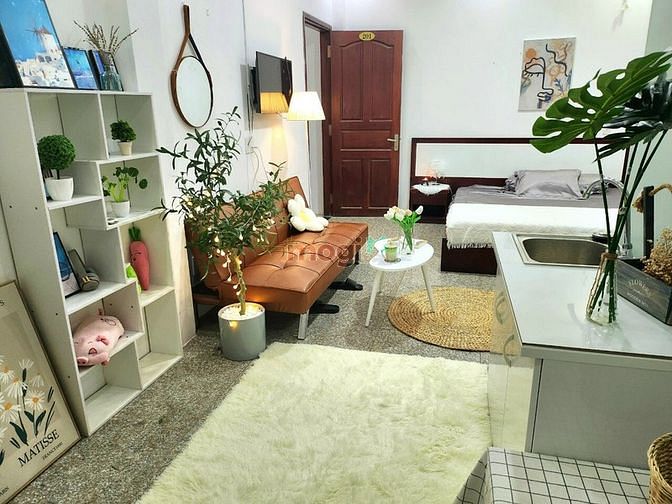 Hình ảnh CHDV full nội thất, thoáng mát, cửa sổ, máy giặt riêng