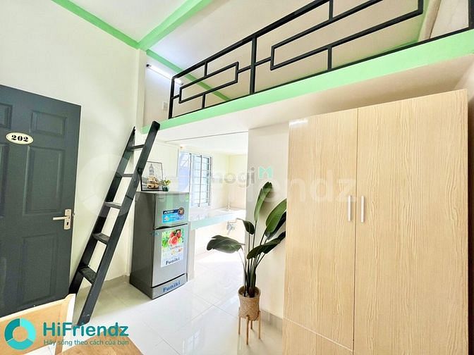 Hình ảnh CHDV có gác FULL NT - Mới 100% mặt tiền Dương Bá Trạc Quận 8_ Ở được 4