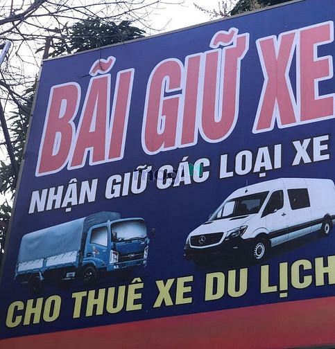 Hình ảnh Bãi giữ xe tải, xe dasu đường Lê Hồng Phong