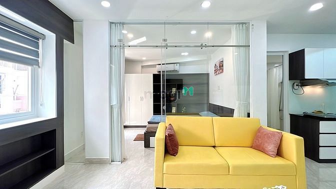 Hình ảnh 1PN Ban Công, Máy giặt Riêng, rộng 45m2 ngay Tân Định Q1