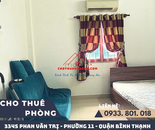 Hình ảnh Cho Thuê Phòng Full Nội Thất (4m x 6.5m) Phan Văn Trị, P11, Bình Thạnh