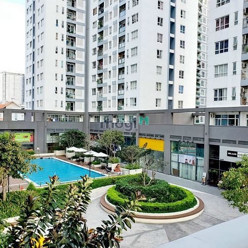 Hình ảnh CH Florita 2PN - 2WC NTCB rèm, bếp, máy lạnh View Quận 1 12tr/ tháng